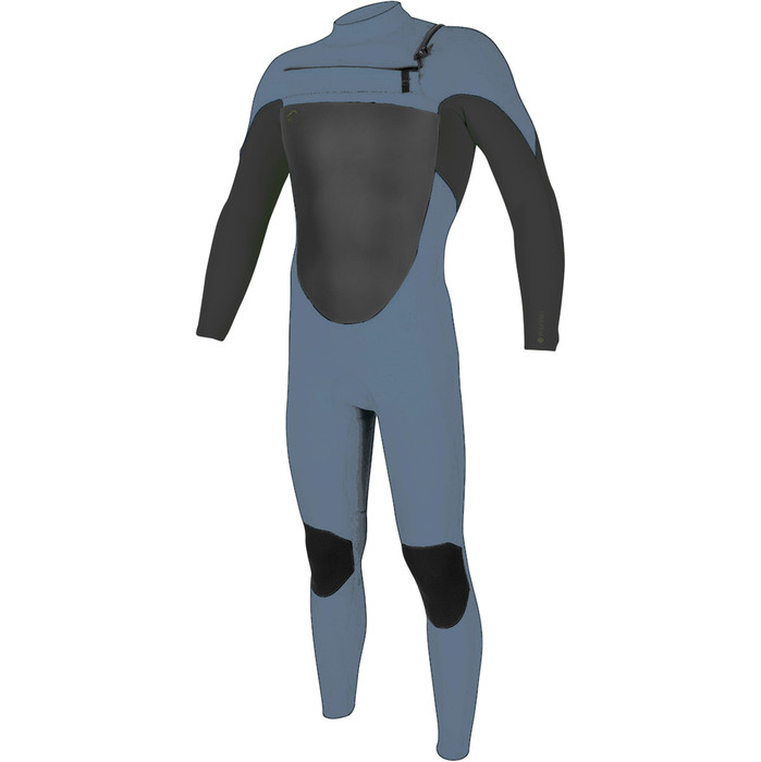 O'Neill Youth O'riginal 4/3mm Chest Zip Wetsuit DUSTY BLUE / BLACK 5018