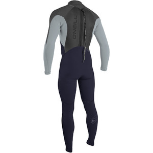 2019 O'Neill Mens Epic 5/4mm Back Zip Wetsuit Abyss / Cool Grey / Graphite 4217