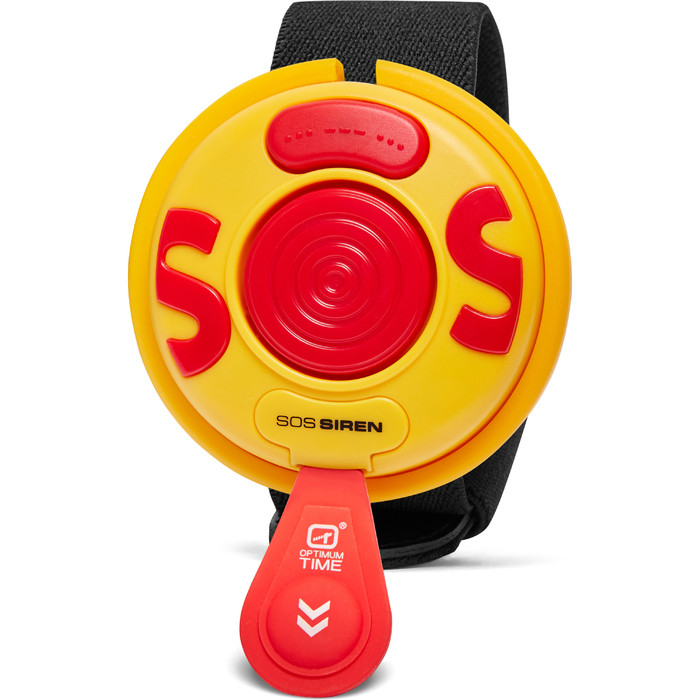 2024 Optimum Time SOS Safety Siren OTSOS - Yellow / Red