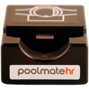 Swimovate PoolMate HR Rechargable Swim Watch in BLACK