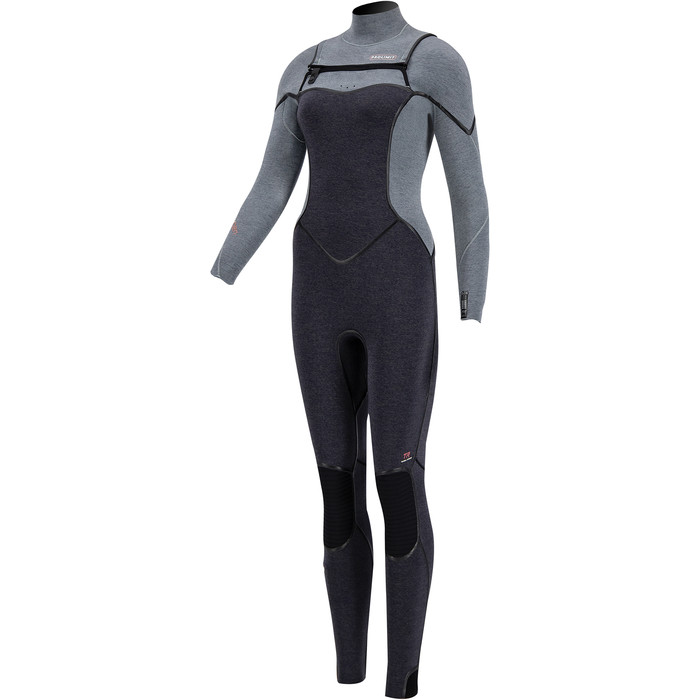 2020 Prolimit Womens Oxygen TR 6/4mm Free Zip Wetsuit 15030 - Mist / Grey