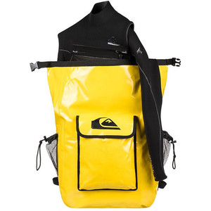 Quiksilver Deluxe Wet Dry Bag / Back Pack Yellow EGLQSWBBKP