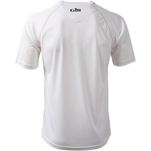 2019 Gill Race Short Sleeve T-Shirt WHITE RS06