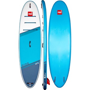 2021 Red Paddle Co Ride 10'8 Stand Up Paddle Board, Bag, Pump, Paddle & Leash - Carbon 100 Package