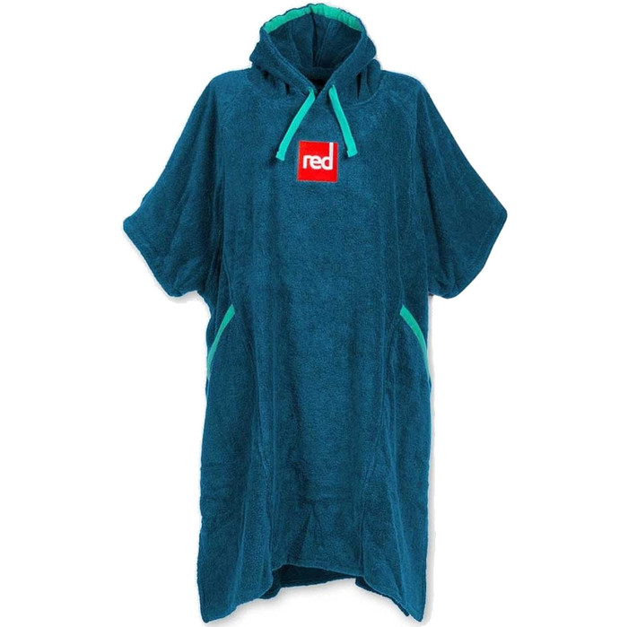 2024 Red Paddle Co Kids Deluxe Towelling Changing Robe Poncho - Navy