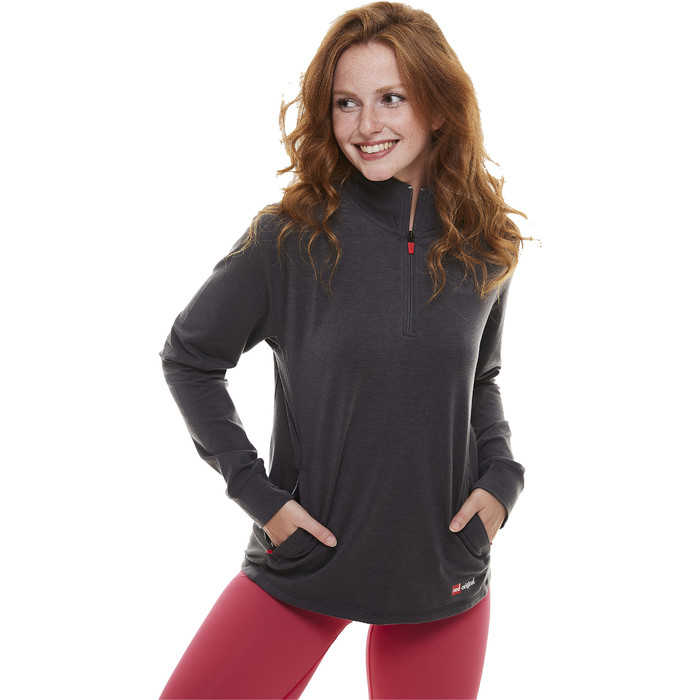 2023 Red Paddle Co Original Womens Performance Long Sleeve Top Grey
