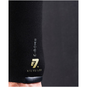 2023 Rip Curl Mens E-Bomb 3/2mm Ltd Edition E7 Zip Free Wetsuit WSMYAE - Black