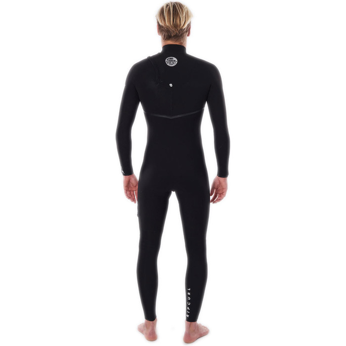 2022 Rip Curl Mens Flashbomb 4/3mm Zip Free Wetsuit WSMYSF - Black