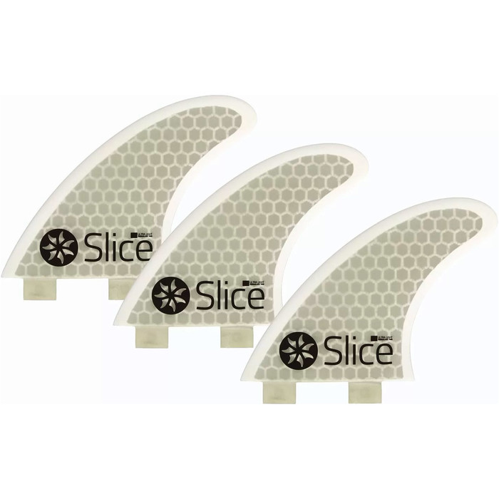 2024 Slice Ultra Light Hex Core S3 Fin SLI01A - White