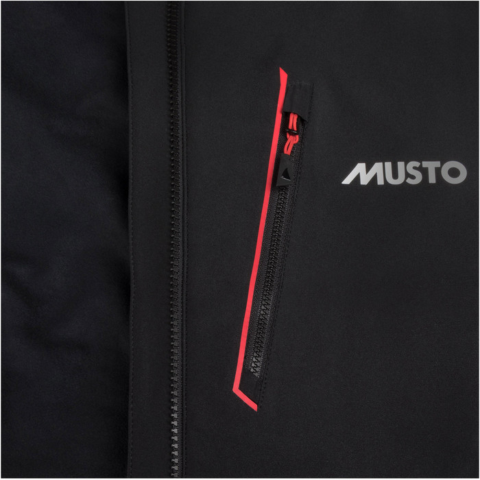 2024 Musto Mens Frome Middle Layer Jacket Black SUJK086