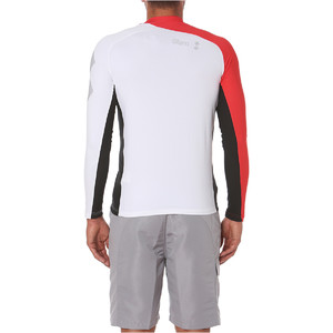 2024 Slam WIN-D Breeze LS Tech Shirt White / Red S112477T00