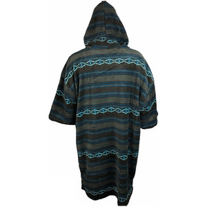 2024 TLS Hooded Poncho / Changing Robe Bohemian Stripe