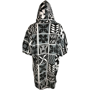 2024 TLS Hooded Poncho / Changing Robe Tapa Mono