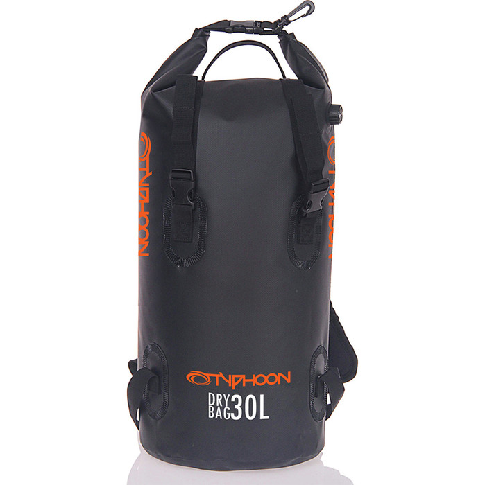2020 Typhoon 30L Backpack Dry Bag Black 495016
