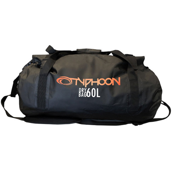 2020 Typhoon 60L Dry Bag Holdall Black 495014