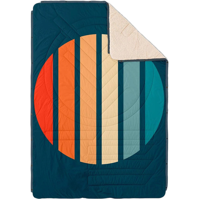 2023 Voited Limited CloudTouch Indoor / Outdoor Camping Blanket V21UN03BLCTC - Sunset Stripes