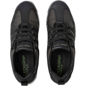 Henri Lloyd Deck Grip Profile Deck Shoes in Black YF600001