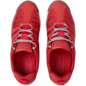 Henri Lloyd Deck Grip Profile Deck Shoes in New Red YF600001