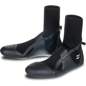 2022 Billabong Absolute 3mm Round Toe Wetsuit Boots Z4BT21 - Black Hash