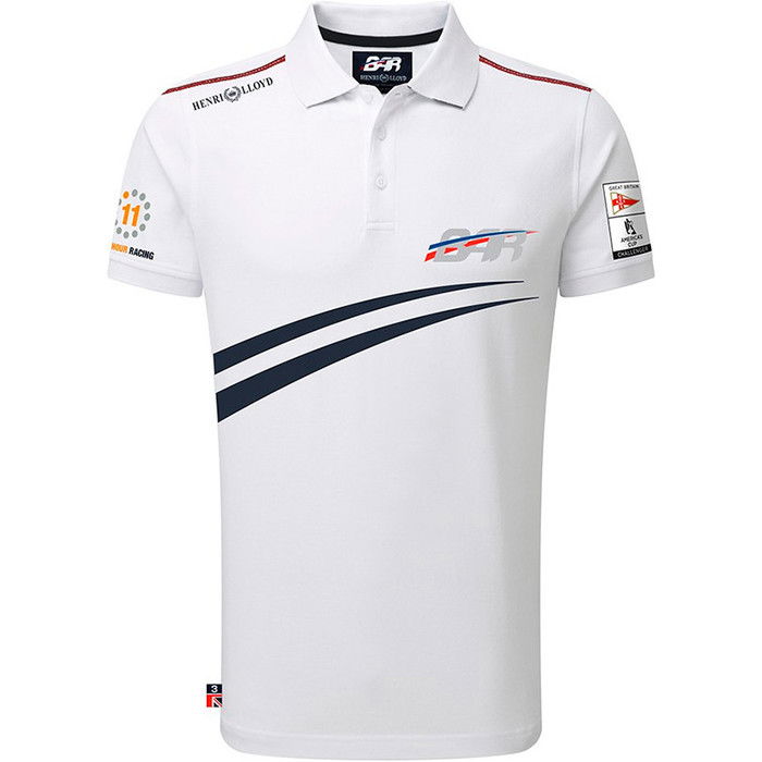 Henri lloyd white polo shirt best sale