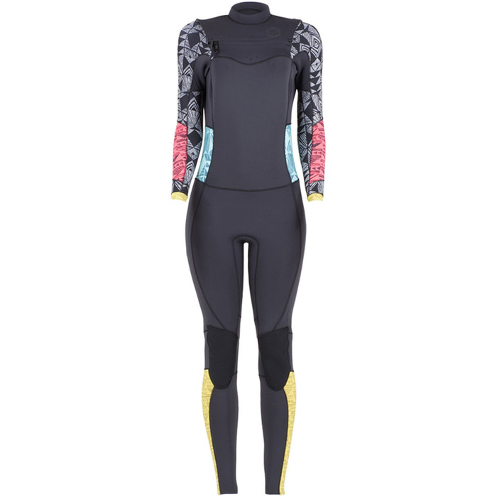 Billabong Ladies 5/4mm Salty Dayz Chest Zip Wetsuit Seafoam Q45G03