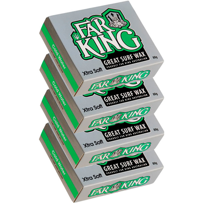 Far King Surf Wax - Pack of 4 - Cold / X-Soft
