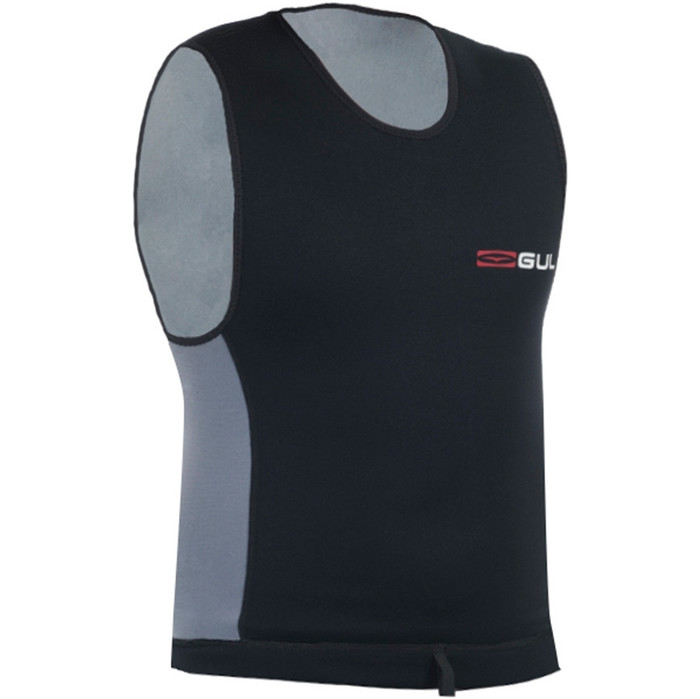Gul 1.5mm Reversible Neoprene Wetsuit Vest Black / Grey RE7302-A5