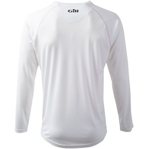 2021 Gill Race Long Sleeve T-Shirt WHITE RS07