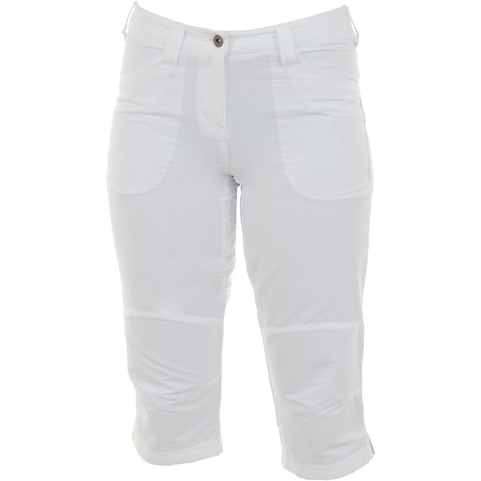 Musto Evolution Ladies 3/4 Length Capri Trousers White SE0951