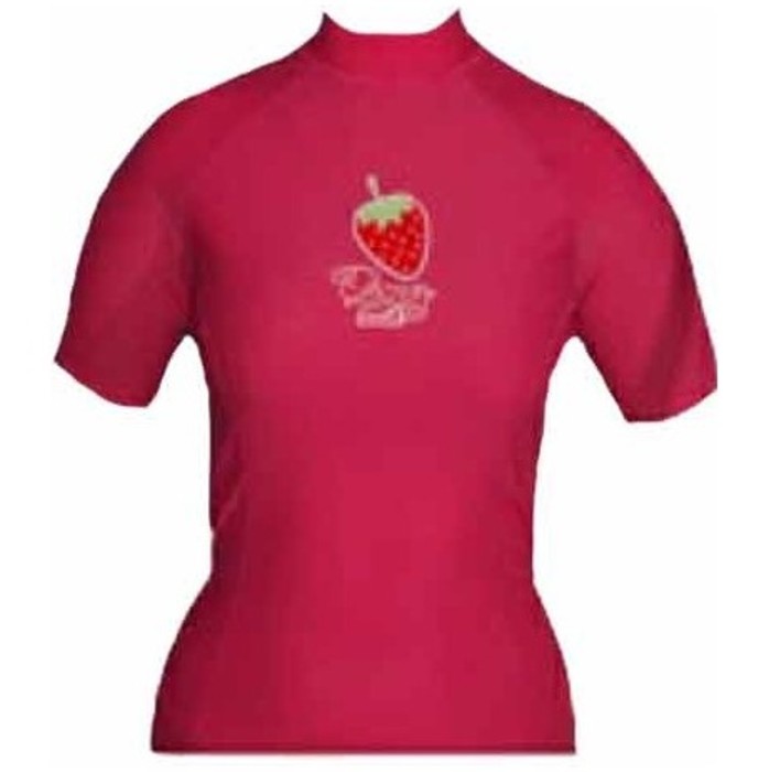 Roxy Ladies Strawberry Rash Vest PINK