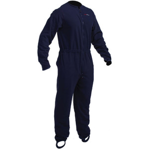 2019 Gul Mens Code Zero Stretch U-Zip Drysuit + Underfleece GM0368-B5 - Black