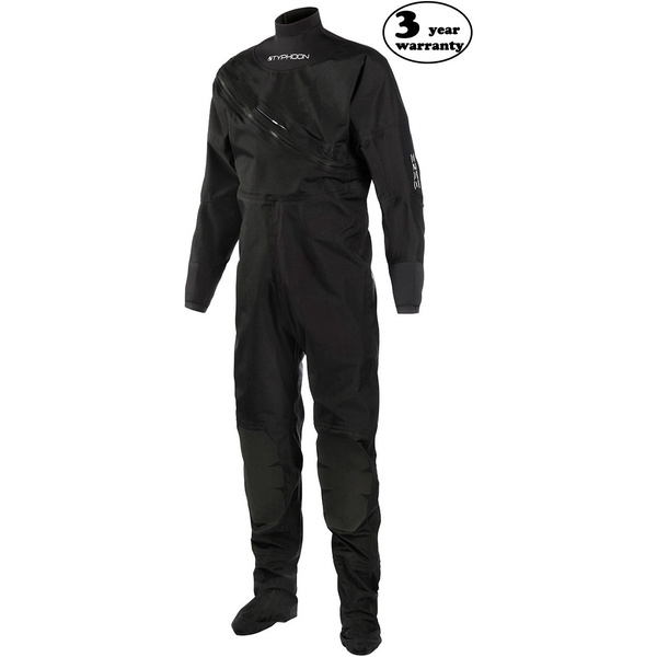 Typhoon Ezeedon 3 Front Zip Drysuit BLACK 100146