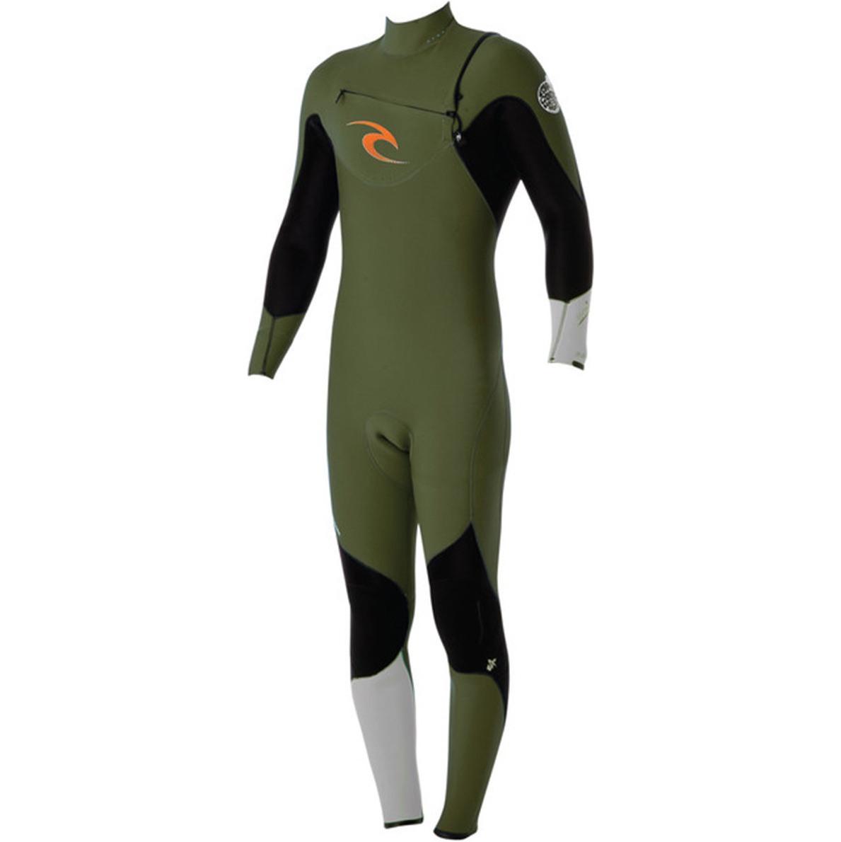 2014 Rip Curl E-Bomb Pro 3/2mm GBS Chest Zip Wetsuit in FATIGUE WSM4AE