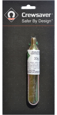 2026 Crewsaver 33g 150n Lifejacket Replacement Rearm Cylinder 10014
