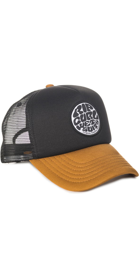 Rip Curl Wetty Badge Trucker Cap BROWN CCAGV1 Sailing