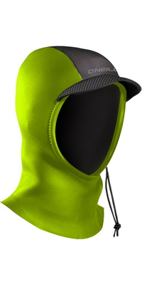 2026 ONeill Youth Psycho 3mm Hood Dayglo Green 5120