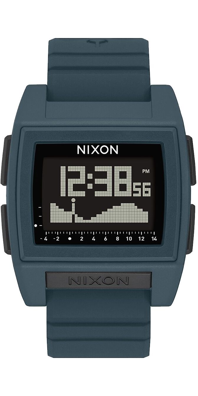 2024 Nixon Base Tide Pro Surf Watch 2889-00 Dark Slate