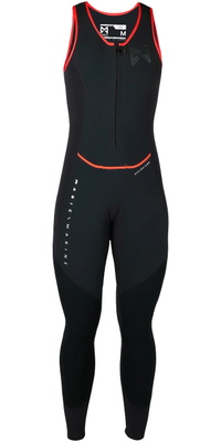2022 Magic Marine Womens Racing 1.5mm Flatlock Long John MM011023 - Black