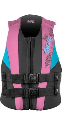 ONeill Junior Reactor USCG Life Vest 3794 - Black / Turquoise