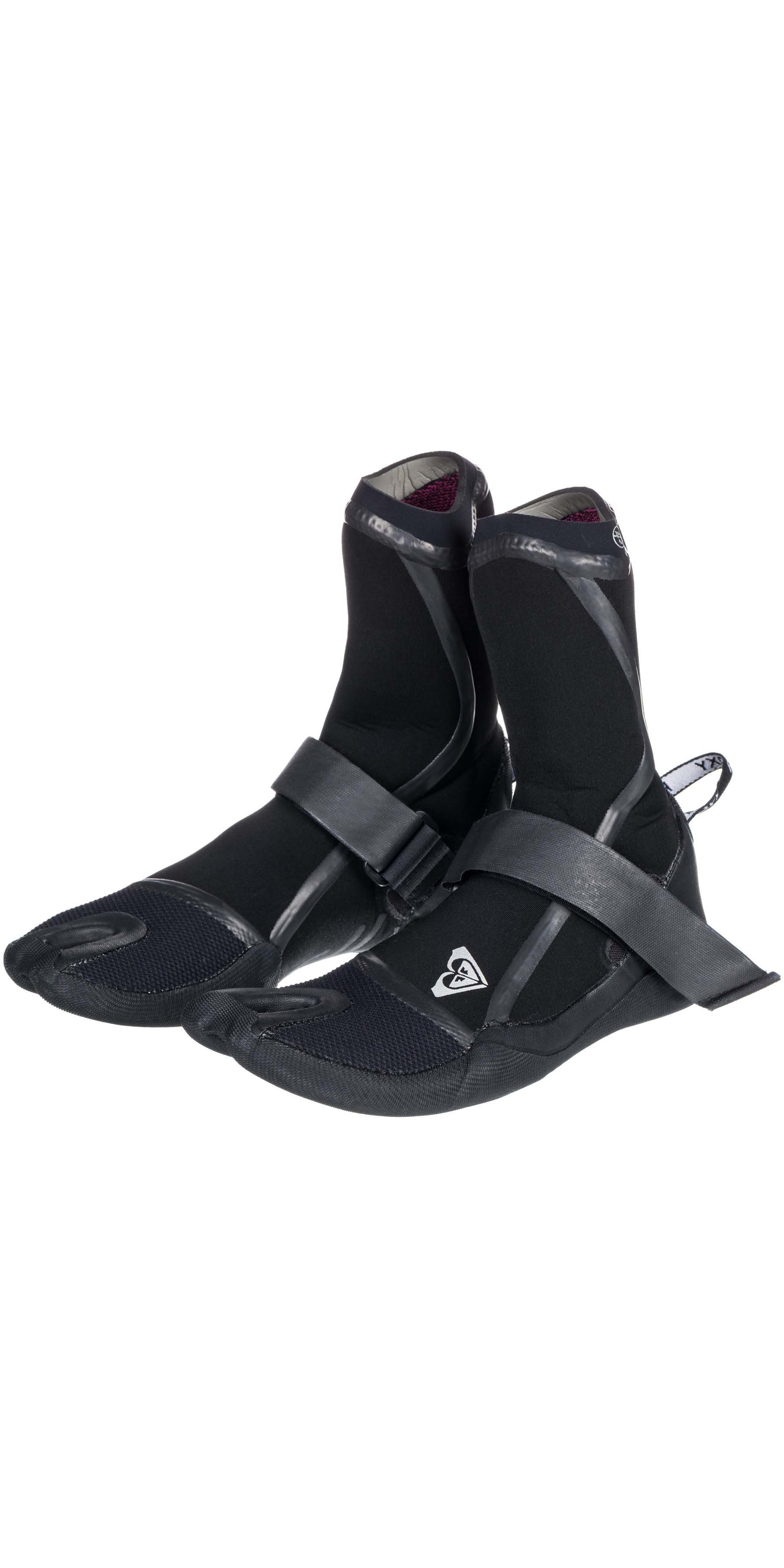 Roxy Womens Elite 3mm Split Toe Wetsuit Boots ERJWW03025 Black