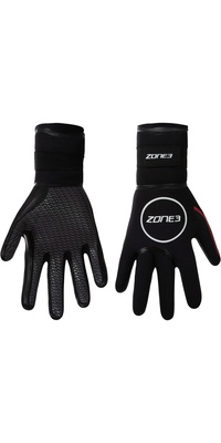 2026 Zone3 Neoprene Heat-Tech Warmth Gloves NA18UHTG101 - Black / Red