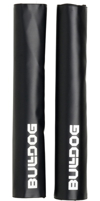 2026 Bulldog 45cm Round Rack Pads BDARP45 - Black