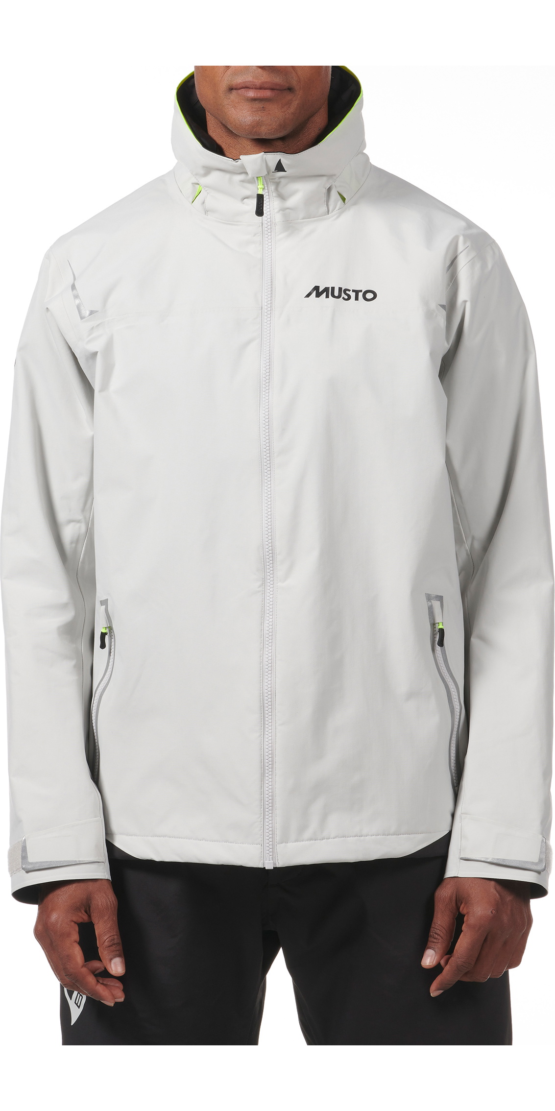 2025 Musto Mens BR1 Solent Sailing Jacket 82400 Platinum