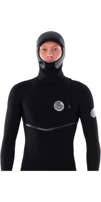 2026 Rip Curl Flashbomb 3mm Neoprene Hood WHOYGM - Black