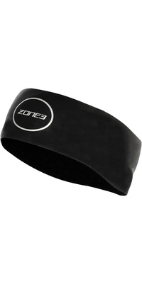 2026 Zone3 Neoprene Headband SA20UNHB101 - Black / White