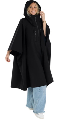 2026 Dryrobe Waterproof Change Robe / Poncho DRWCRP - Black