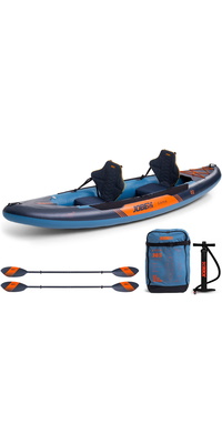 2026 Jobe Gama Inflatable Kayak Package 600024002 - Midnight Blue