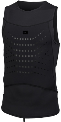 2026 O'Neill Mens Neoprene Skins Rib Cage Vest 5622 - Black