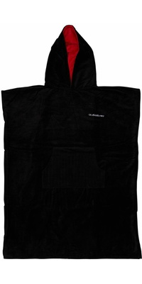 2026 Quiksilver Hooded Towel Changing Robe / Poncho EQYAA04032 - Black / Jet Black
