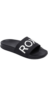 2025 Roxy Womens Slippy Slider Sandals ARJL100679 - Black FG